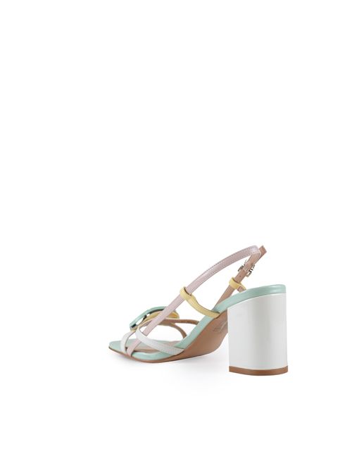 Sandali in vernice con Oval-t TWINSET | 251TCP07212154