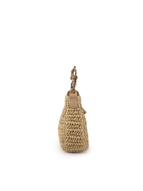 Borsa hobo Mini Croissant in paglia TWINSET | 251TD824100193