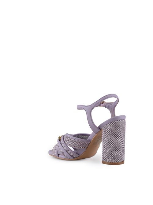 Sandalo alto in rafia Lilla TWINSET | 251TGT02400703