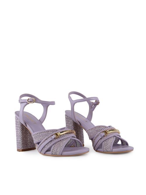Sandalo alto in rafia Lilla TWINSET | 251TGT02400703