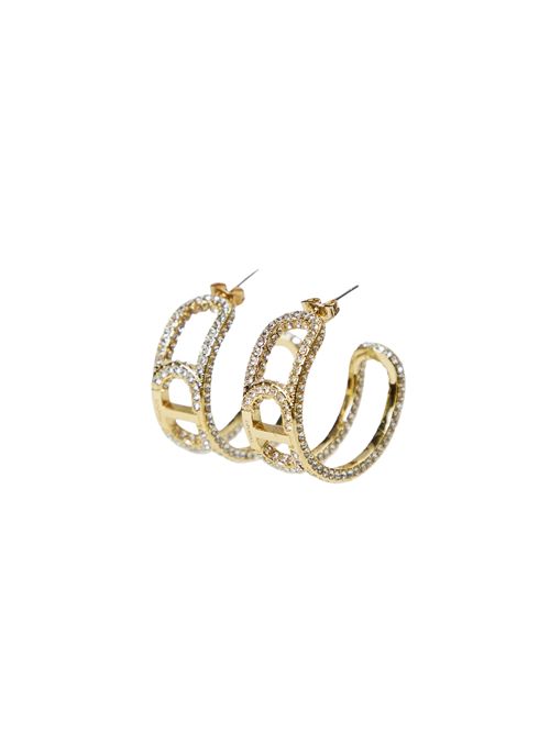 Orecchini Oval-t e strass TWINSET | 251TO536100888