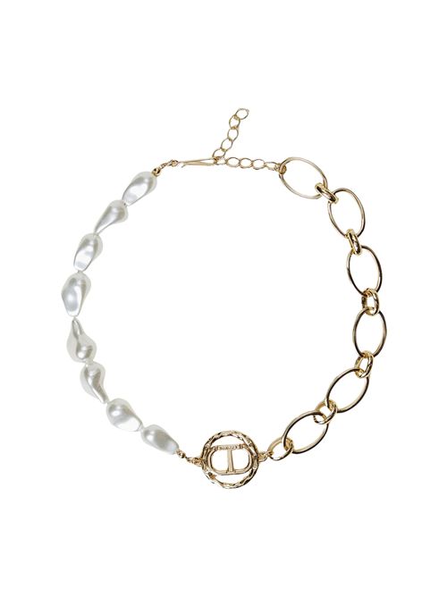 Collana a catena con Oval-T e perle TWINSET | 251TO538010630