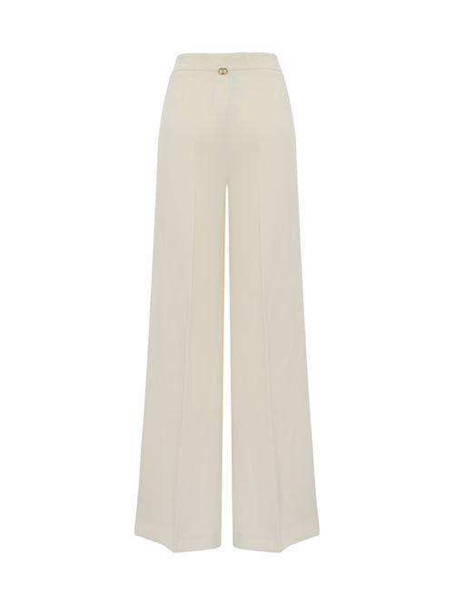 Pantalone palazzo in crepe fluido TWINSET | 251TP210200059