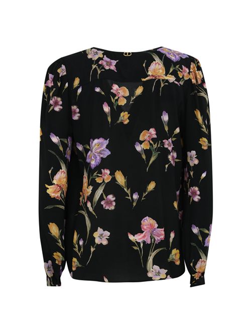 Camicia in crepe de chine con stampa floreale TWINSET | 251TP277412328