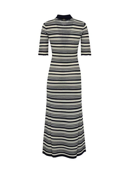 Abito lungo in maglia a righe TWINSET | 251TP319012261