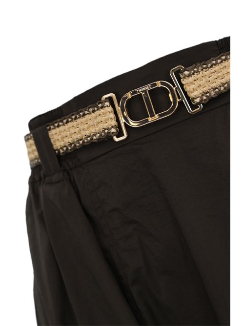 Gonna longuette con cintura TWINSET | 251TT202J00203