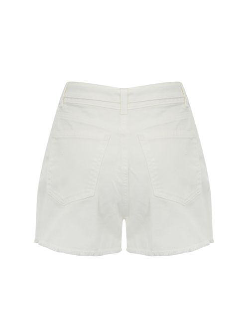 Shorts in bull con cintura Oval-T TWINSET | 251TT221101226