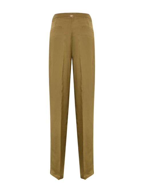 Pantalone in envers satin lucido TWINSET | 251TT227312438