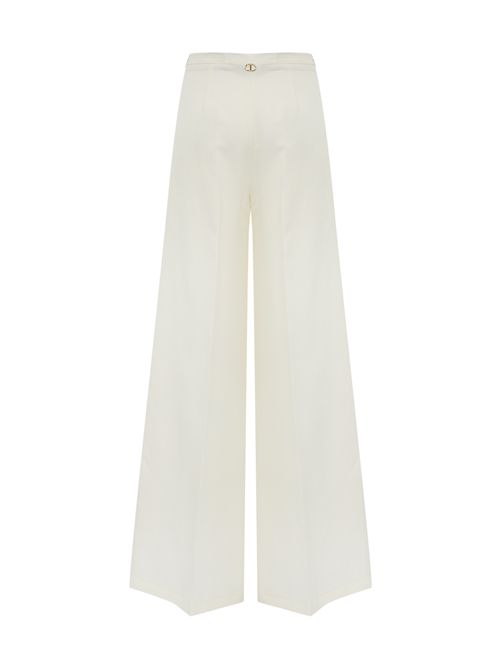 Pantalone palazzo in misto lino TWINSET | 251TT230200632