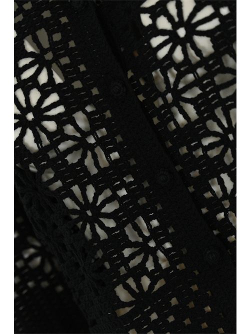 Giacca in maglia crochet a fiori TWINSET | 251TT320000006