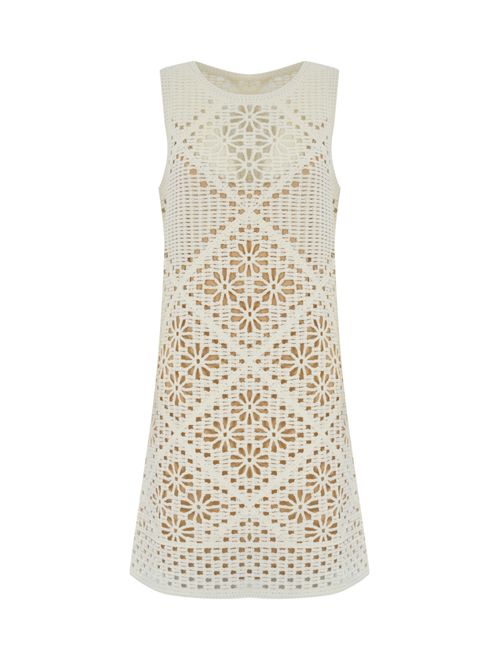 Abito corto in maglia crochet TWINSET | 251TT320500282