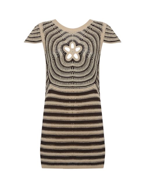 Abito in crochet bicolore TWINSET | 251TT335012520