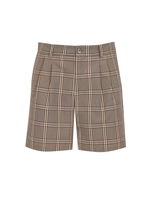 Bermuda con fantasia check AMARANTO | B6AB0001CHECK