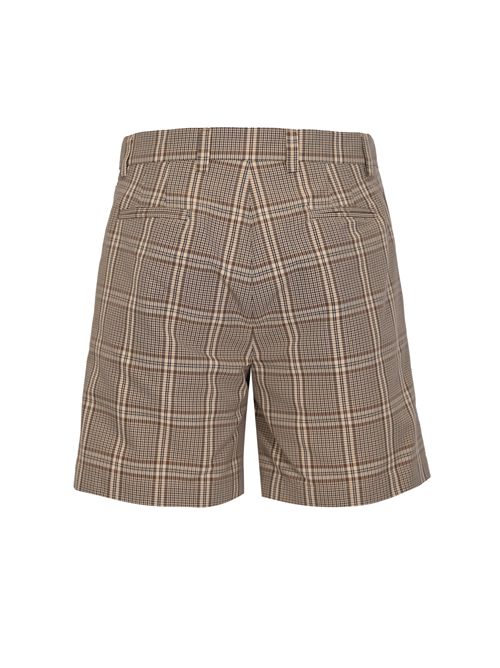 Bermuda con fantasia check AMARANTO | B6AB0001CHECK