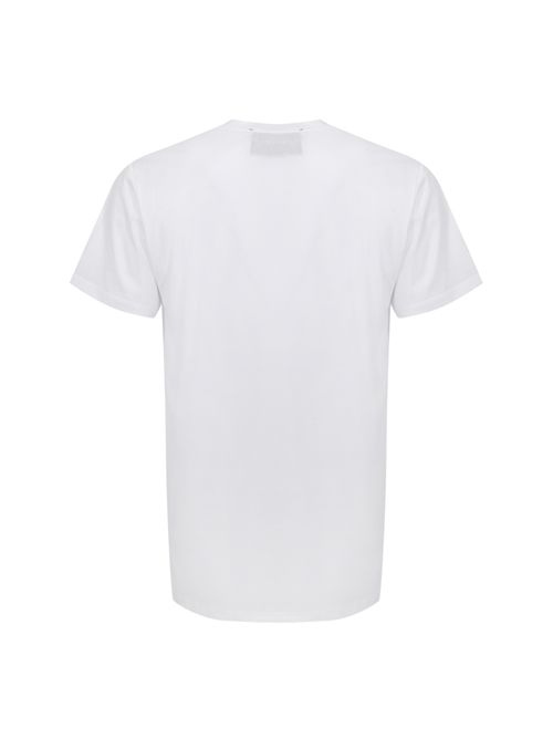 T-shirt girocollo in cotone Bianco AMARANTO | B6AB0067A02