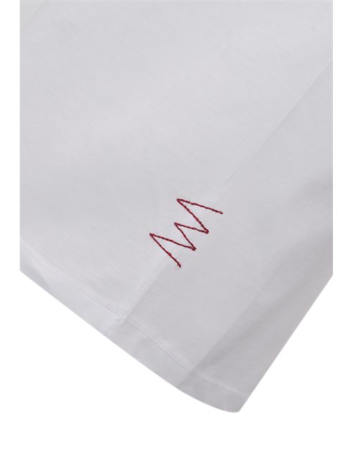 T-shirt girocollo in cotone Bianco AMARANTO | B6AB0067A02