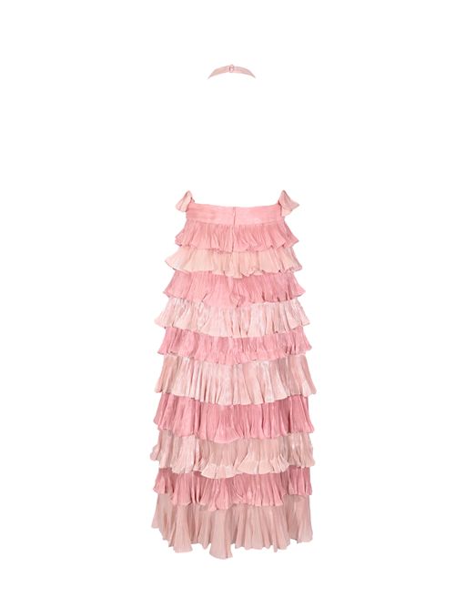 Abito lungo con rouches AMOSA | A26SSAB04U.V.