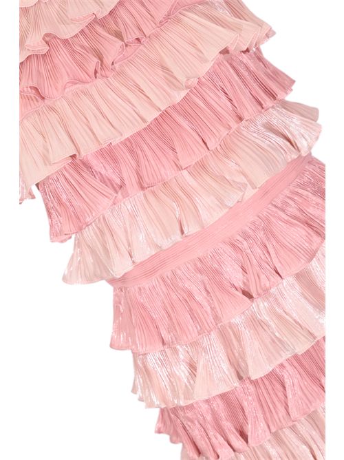 Abito lungo con rouches AMOSA | A26SSAB04U.V.