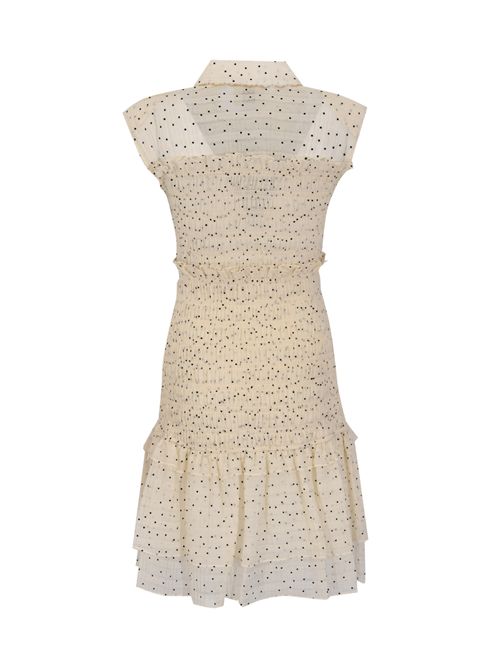 Abito a pois in misto tencel AMOSA | A26SSAB34U.V.