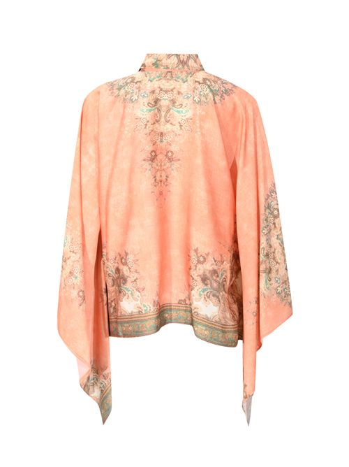 Camicia ampia in misto viscosa stampata AMOSA | A26SSCA28U.V.