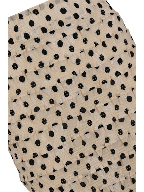 Gonna a pois in misto viscosa AMOSA | A26SSGO35U.V.