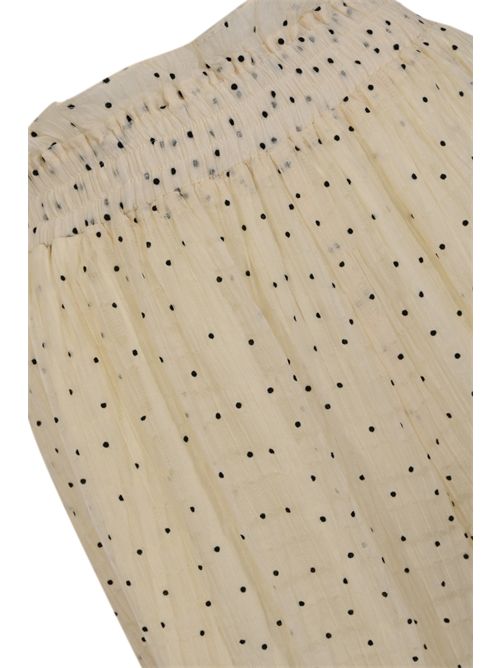 Pantalone ampio a pois in tulle misto tencel AMOSA | A26SSPA22U.V.