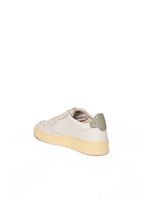 Sneakers Autry Medalist Low in pelle Bianco/Space AUTRY | AULMLL11