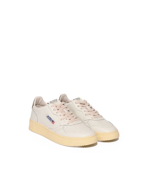 Sneakers Autry Medalist Low in pelle Bianco/Space AUTRY | AULMLL11