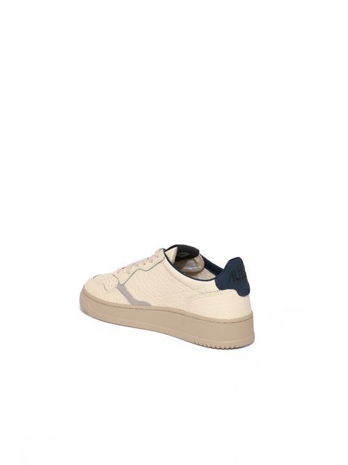 Sneakers Medalist Low in pelle e nabuk Blue/Periscope AUTRY | AULMNE12