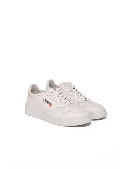 Sneakers Autry Medalist Low in pelle di capra White AUTRY | AULMSG10