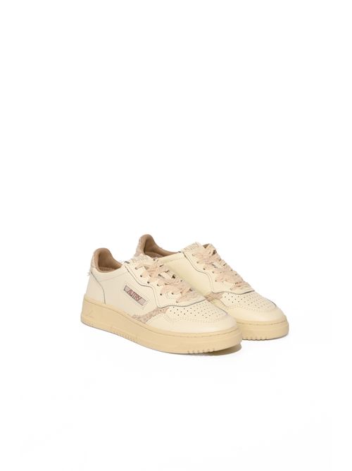 Sneakers Medalist Low in pelle e dettagli macramè AUTRY | AULWMJ01