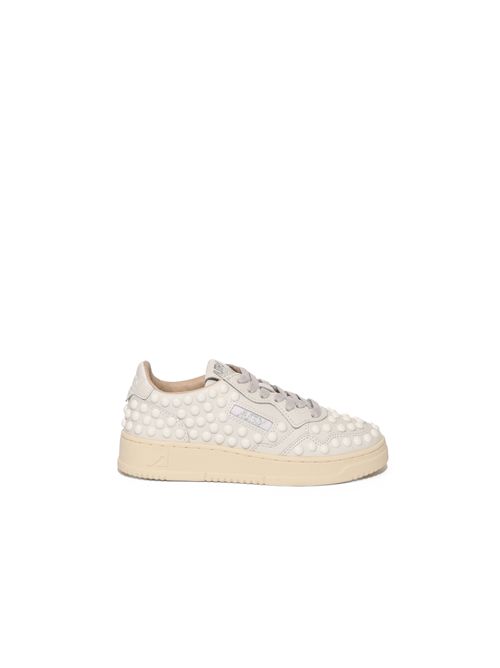Sneakers Medalist in pelle con borchie sferiche AUTRY | AULWPH01