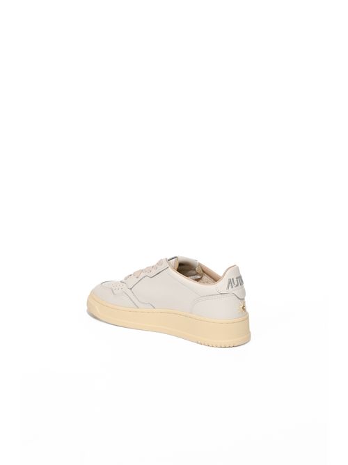 Sneakers Medalist Low in pelle con applicazioni AUTRY | AULWWE01