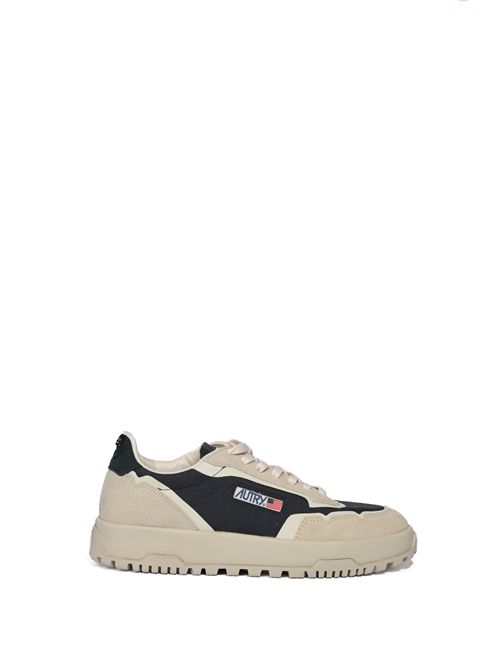 Sneakers Wildpace Low in cordura e suede Bianco e Space Blue AUTRY | LDLMCO06