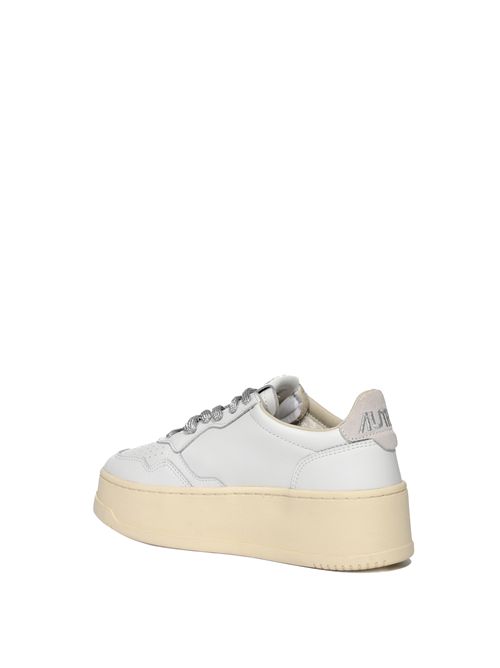 Sneakers Medalist Platform in pelle Bianco AUTRY | PTLWSW02