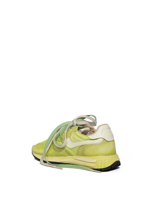 Autry Reelwind in suede e nylon e mesh Verde AUTRY | WVLWYS05