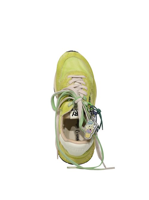 Autry Reelwind in suede e nylon e mesh Verde AUTRY | WVLWYS05