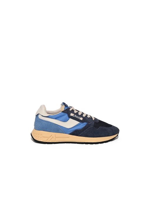 Sneakers Autry Reelwind Low in nylon e suede Bluette/Digital Blue AUTRY | WWLM3T03