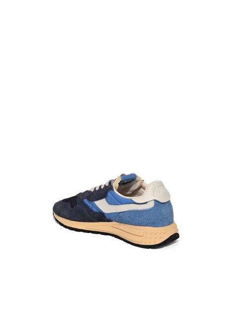 Sneakers Autry Reelwind Low in nylon e suede Bluette/Digital Blue AUTRY | WWLM3T03