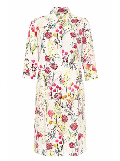 Abito in cotone stretch con stampa floreale Caliban | 4YWWPZBFH2
