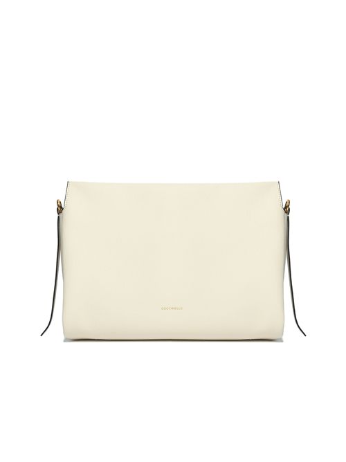 Borsa Boheme Medium in pelle Pearl/Cognac Coccinelle | E1M50190201685