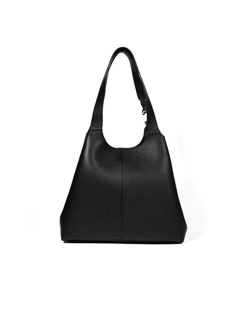 Borsa a spalla C-Easy Large in pelle Noir Coccinelle | E1SHA110101001