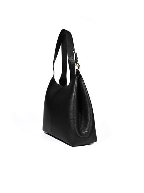 Borsa a spalla C-Easy Large in pelle Noir Coccinelle | E1SHA110101001