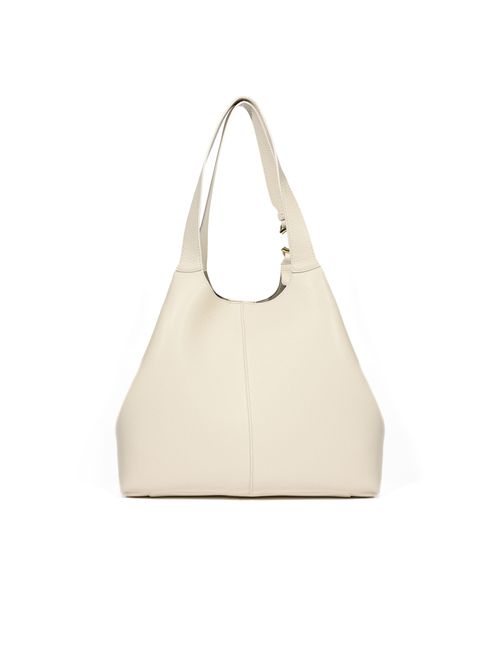 Borsa a spalla C-Easy Large in pelle Pearl Coccinelle | E1SHA110101N17