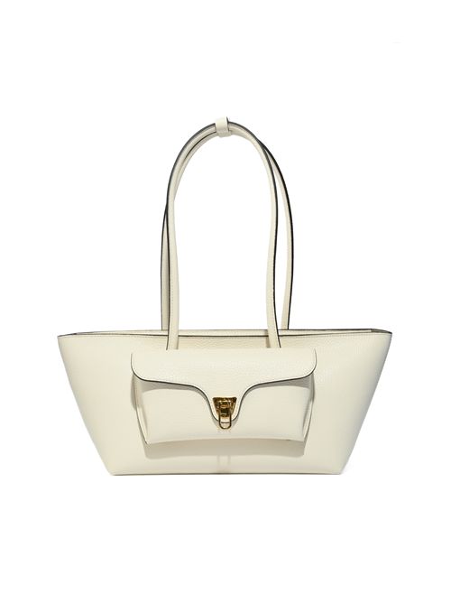 Borsa Double Beat Medium in pelle Pearl Coccinelle | E1T8A110301N17
