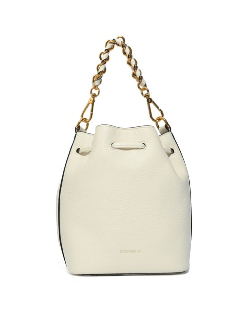 Borsa Beat Generation Small in pelle Pearl Coccinelle | E1TFK230301N17
