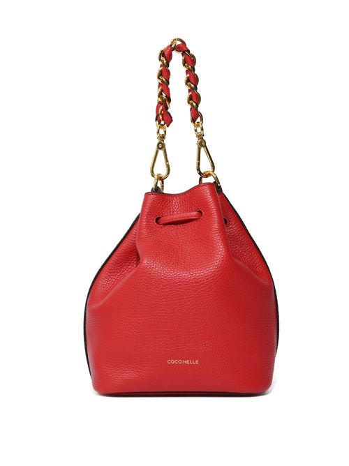Borsa Beat Generation Small in pelle Scarlet Coccinelle | E1TFK230301R02