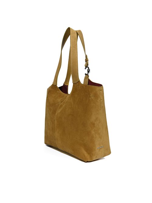 Borsa a spalla C-Easy Suede Large Seagrass Coccinelle | E1THE110101G43