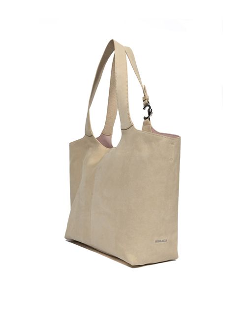Borsa a spalla C-Easy Suede Large Sandshell Coccinelle | E1THE110101N64