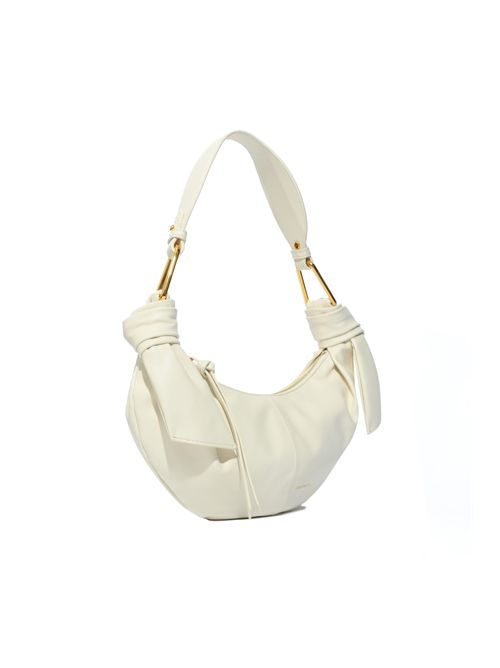 Borsa a spalla Furoshiki Small in pelle Pearl Coccinelle | E1U1A130301N17